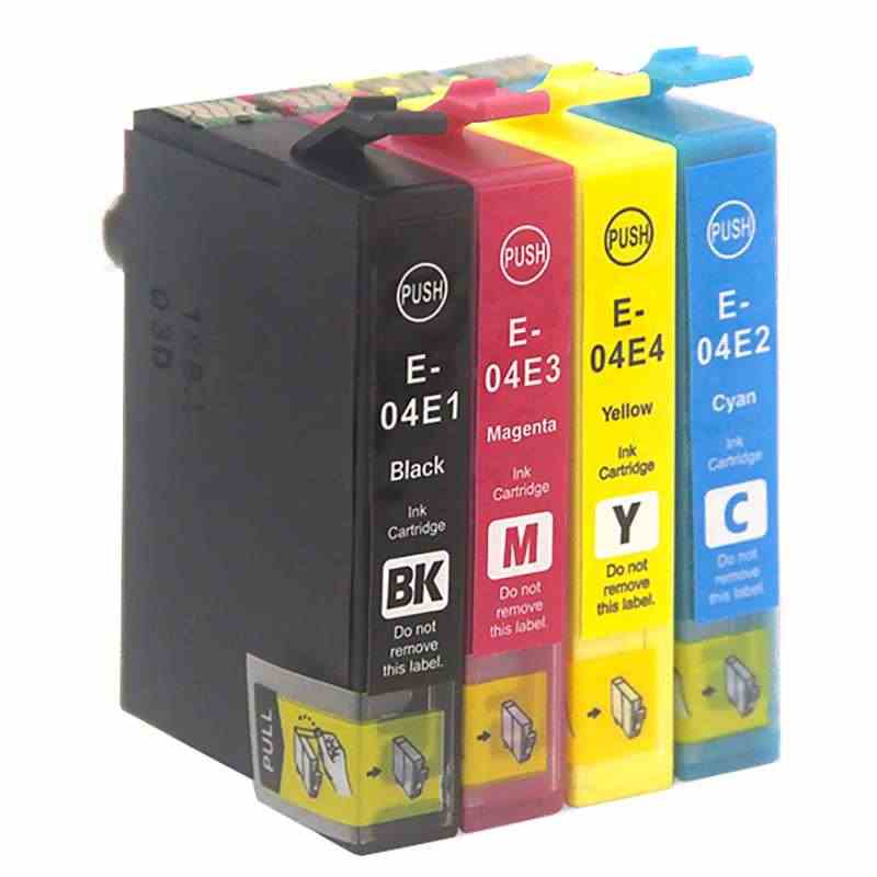 Epson 04E (BK+C+M+Y)(代用)(4 pcs)(可自選顔色) $200